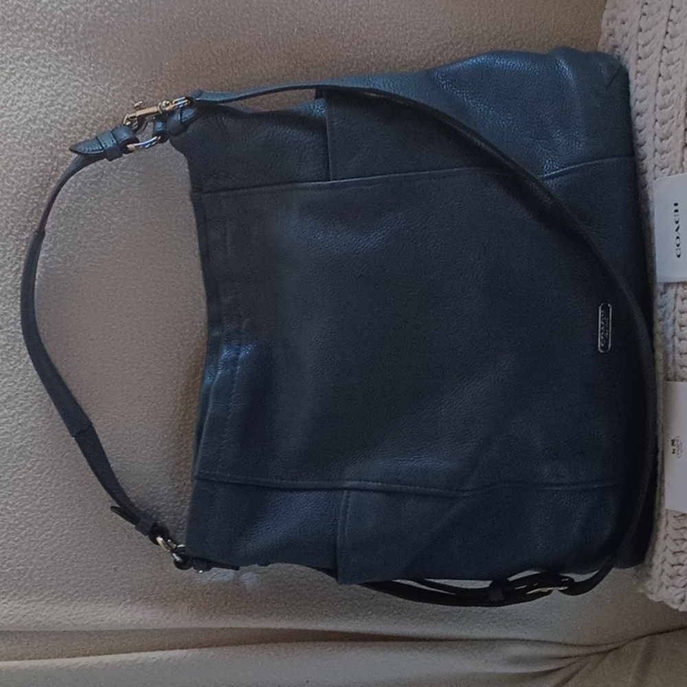 Coach Blue Leather Crossbody
